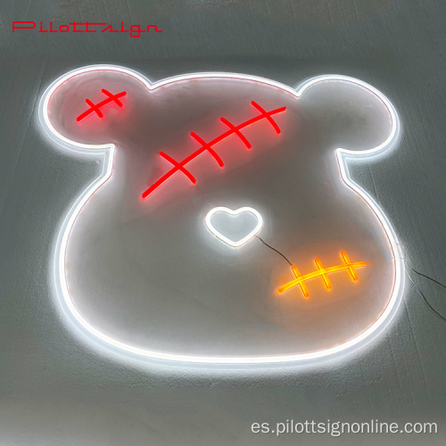 Venta al por mayor Popular Personalizado LED Flex Wall Wall Neon Sign